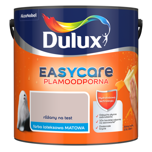 Dulux Easycare Różany Na Test 2,5L