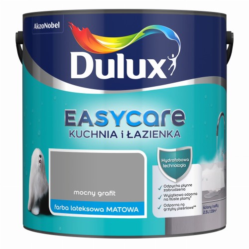 DULUX EASYCARE Kuchnia &amp; Łazienka Mocny grafit 2,5L