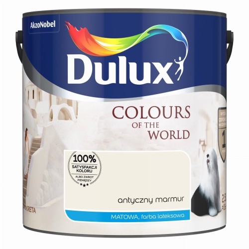 DULUX KOLORY ŚWIATA ANTYCZNY MARMUR 2,5L