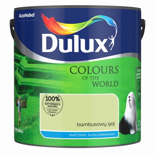 DULUX KOLORY ŚWIATA BAMBUSOWY GAJ 2,5L