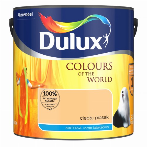 DULUX KOLORY ŚWIATA CIEPŁY PIASEK 2,5L