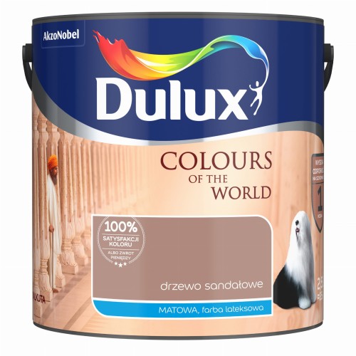 DULUX KOLORY ŚWIATA DRZEWO SANDAŁOWE 2,5L