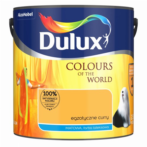 DULUX KOLORY ŚWIATA EGZOTYCZNE CURRY 2,5L