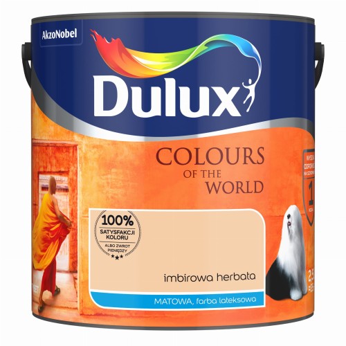 DULUX KOLORY ŚWIATA IMBIROWA HERBATA 2,5L