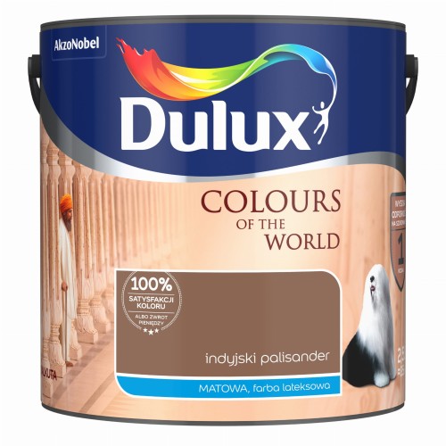 DULUX KOLORY ŚWIATA INDYJSKI PALISANDER 2,5L