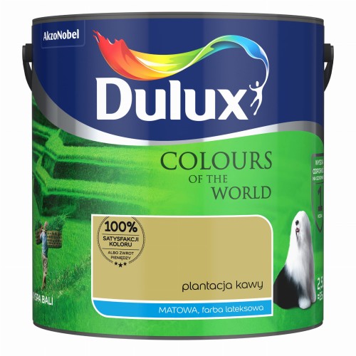DULUX KOLORY ŚWIATA PLANTACJA KAWY 2,5L