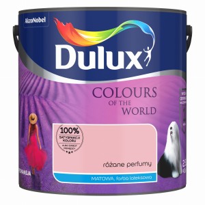 DULUX KOLORY ŚWIATA RÓŻANE PERFUMY 2,5L