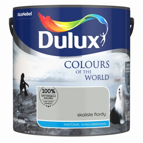 DULUX KOLORY ŚWIATA SKALISTE FIORDY 2,5L
