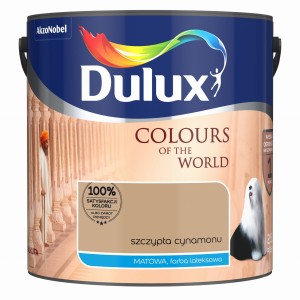 DULUX KOLORY ŚWIATA SZCZYPTA CYNAMONU 2,5L