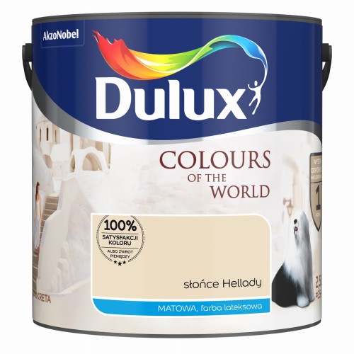 DULUX KOLORY ŚWIATA SŁOŃCE HELLADY 2,5L