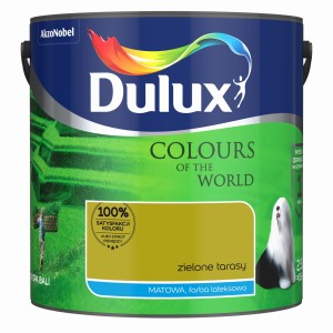 DULUX KOLORY ŚWIATA ZIELONE TARASY 2,5L
