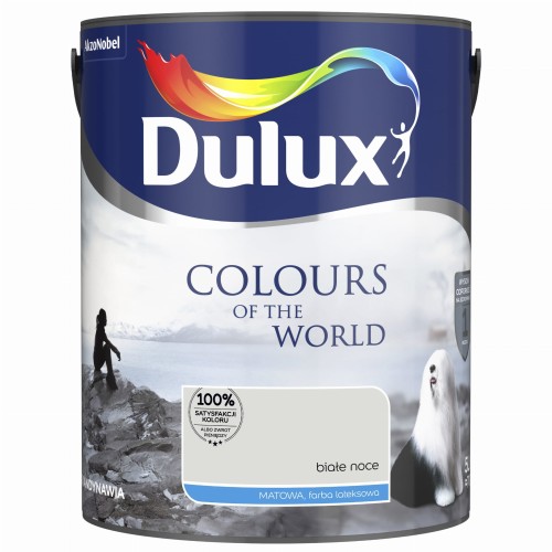 DULUX KOLORY ŚWIATA BIAŁE NOCE 5L
