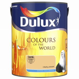 DULUX KOLORY ŚWIATA CIEPŁY PIASEK 5L