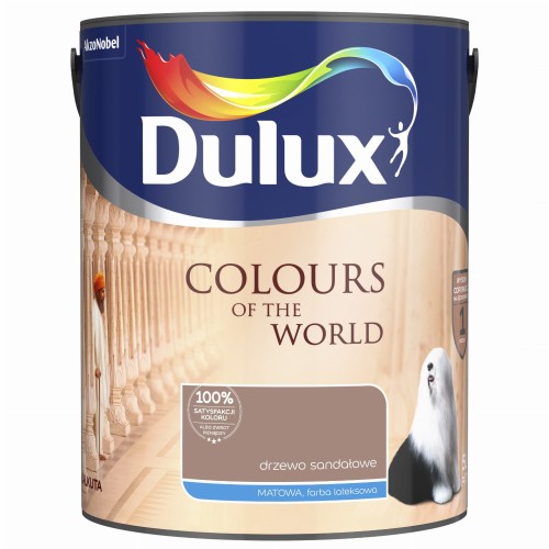 DULUX KOLORY ŚWIATA DRZEWO SANDAŁOWE 5L