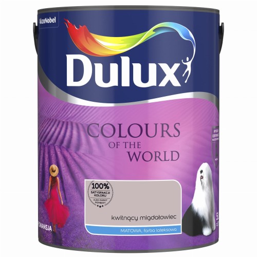 DULUX KOLORY ŚWIATA KWITNĄCY MIGDAŁOWIEC 5L