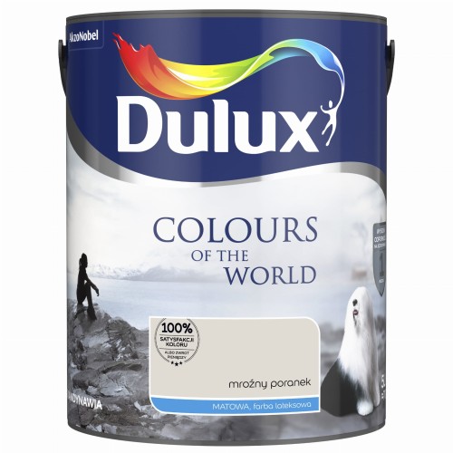DULUX KOLORY ŚWIATA MROŹNY PORANEK 5L
