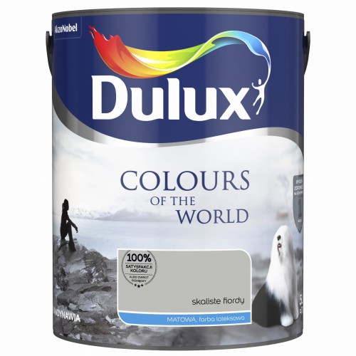 DULUX KOLORY ŚWIATA SKALISTE FIORDY 5L
