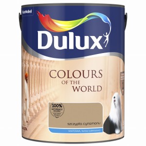 DULUX KOLORY ŚWIATA SZCZYPTA CYNAMONU 5L