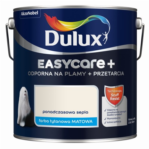 Farba Dulux EasyCare+ Ponadczasowa Sepia 2,5L
