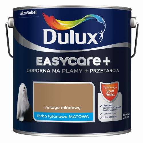 Farba Dulux EasyCare+ Vintage Miodowy 2,5L