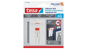 Tesa Regulowany Gwóźdź Samoprzylepny Do Tapet Biały 2 kg