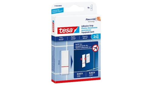 Tesa Plastry Montażowe Do Płytek 2Kg Biały