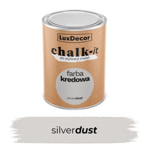 LuxDecor Farba Kredowa Chalk-It Silver Dust 0,75L