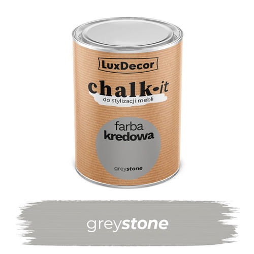 LuxDecor Farba Kredowa Chalk-It Grey Stone 0,75 L