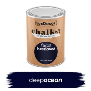 LuxDecor Farba Kredowa Chalk-It Deep Ocean 0,75 L