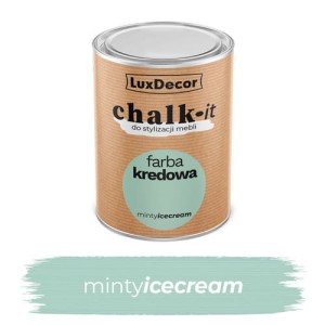 LuxDecor Farba Kredowa Chalk-It Minty Icecream 0,75 L