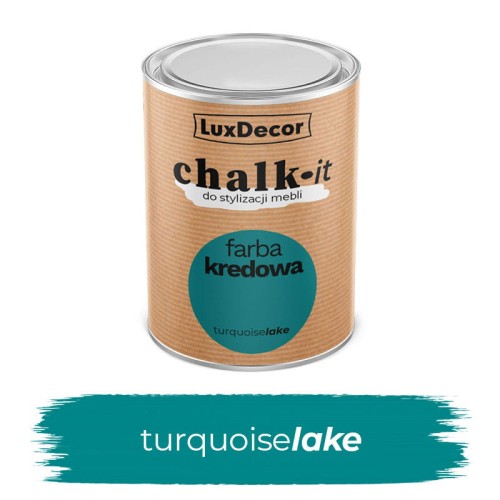 LuxDecor Farba Kredowa Chalk-It Turquoise Lake 0,75 L