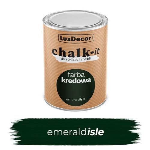 LuxDecor Farba Kredowa Chalk-It Emerald Isle 0,75 L