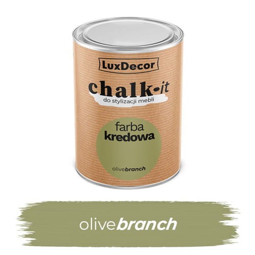 LuxDecor Farba Kredowa Chalk-It Olive Branch 0,75 L