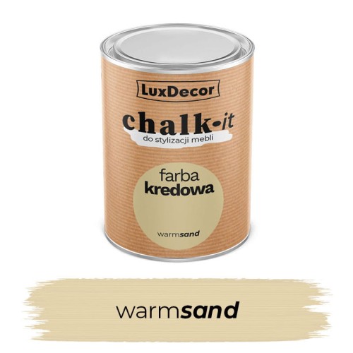LuxDecor Farba kredowa Chalk-it Warm Sand 0,75 l