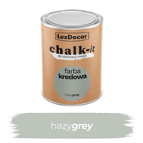 LuxDecor Farba Kredowa Chalk-It Hazy Grey 0,75 L