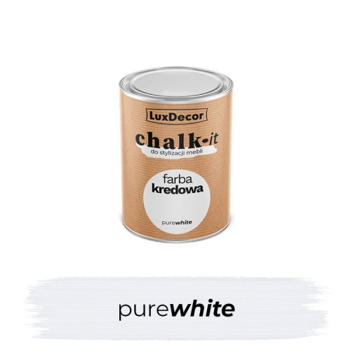 LuxDecor Farba Kredowa Chalk-It Pure White 125 ML