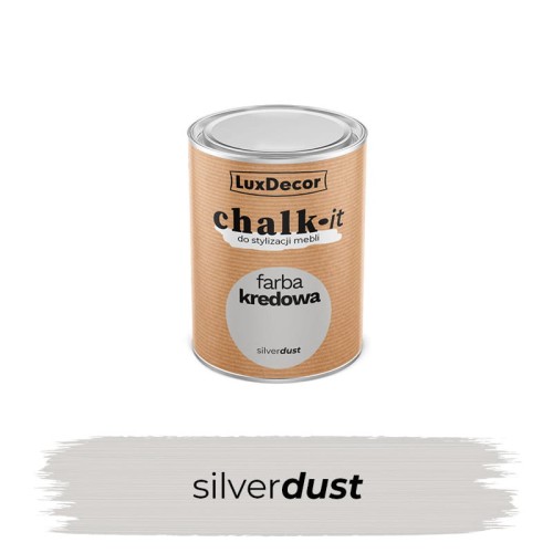 LuxDecor Farba Kredowa Chalk-It Silver Dust 125ML