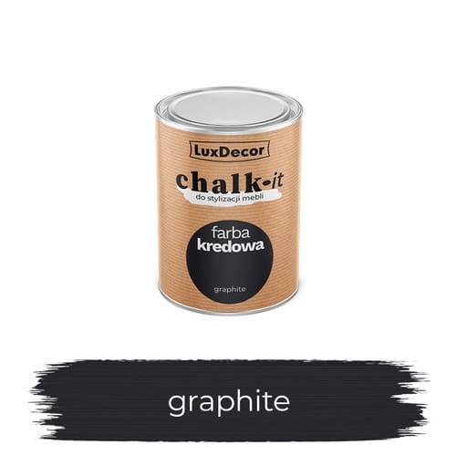 LuxDecor Farba Kredowa Chalk-It Graphite 125 ML