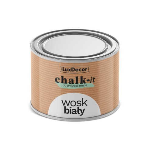 LuxDecor Wosk Biały Chalk-It 0,4 L