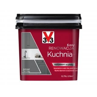 V33 Easy Renowacja Kuchnia Antracyt 0,75L