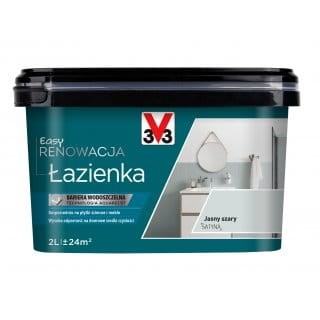V33 Easy Renowacja Łazienka Jasny Szary 2L