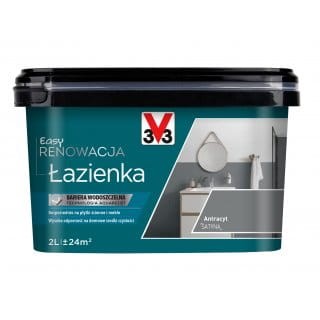 V33 Easy Renowacja Łazienka Antracyt 2L