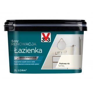 V33 Easy Renowacja Łazienka Pudrowy Róż 2L