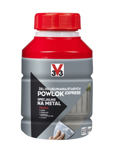 V33 Środek Do Usuwania Powłok Express Metal 0,25 L