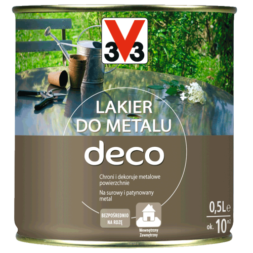 V33 Lakier Do Metalu Satynowy 0,5L