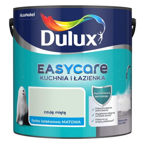 Dulux Easycare Kuchnia Łazienka Czuję miętę 2,5L