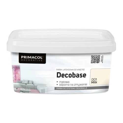 FARBA PRIMACOL FARBA DECOBASE 1L MILK D01 