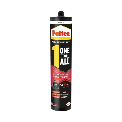 PATTEX KLEJ MONTAŻOWY ONE FOR ALL BARDZO SILNY