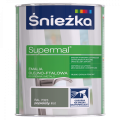 ŚNIEŻKA SUPERMAL Emalia olejno-ftalowa popielaty mat RAL7023 0,8L