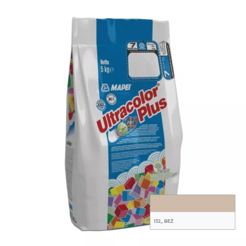 Fuga elastyczna Mapei Ultracolor 132 Beżowa 5Kg